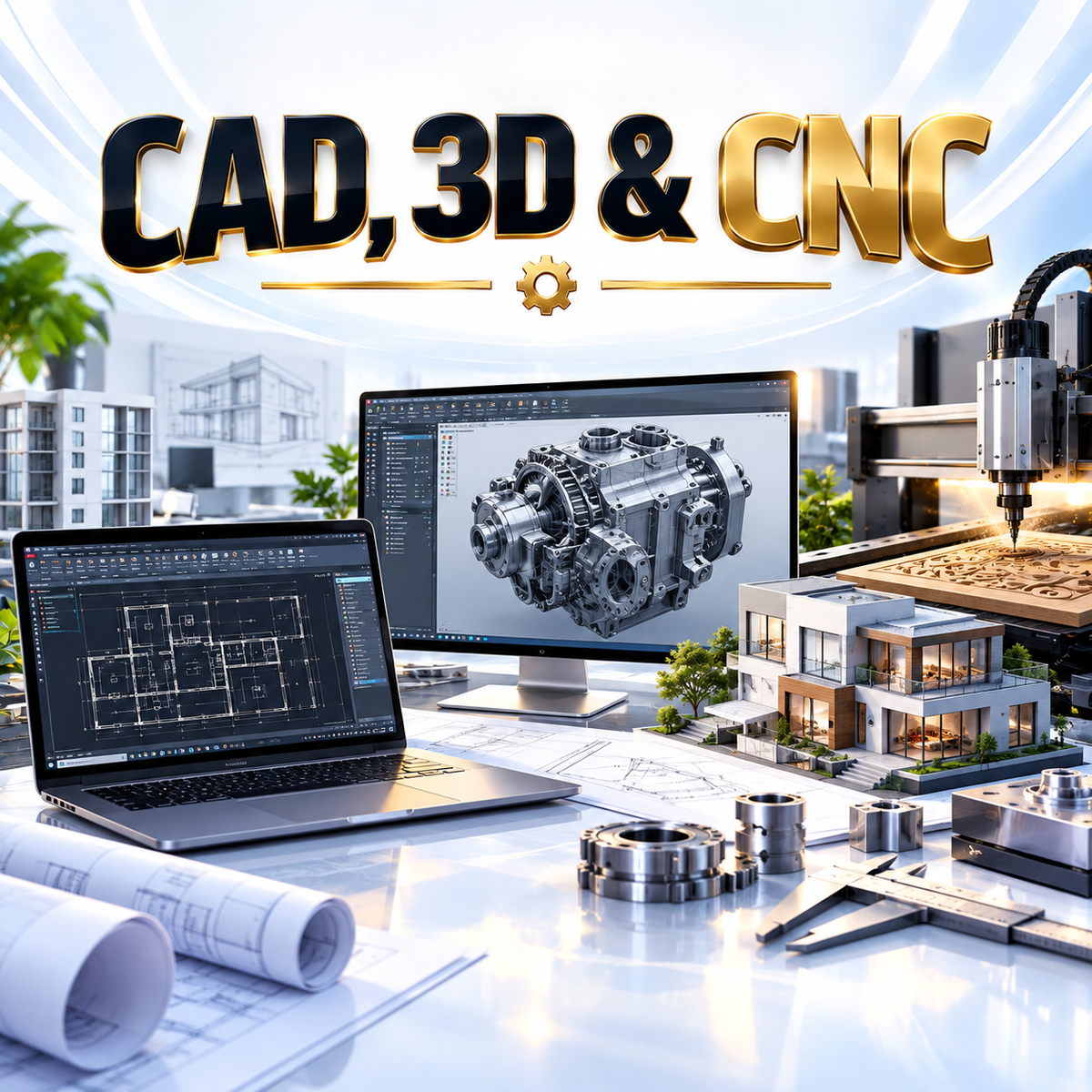 CAD, 3D & CNC