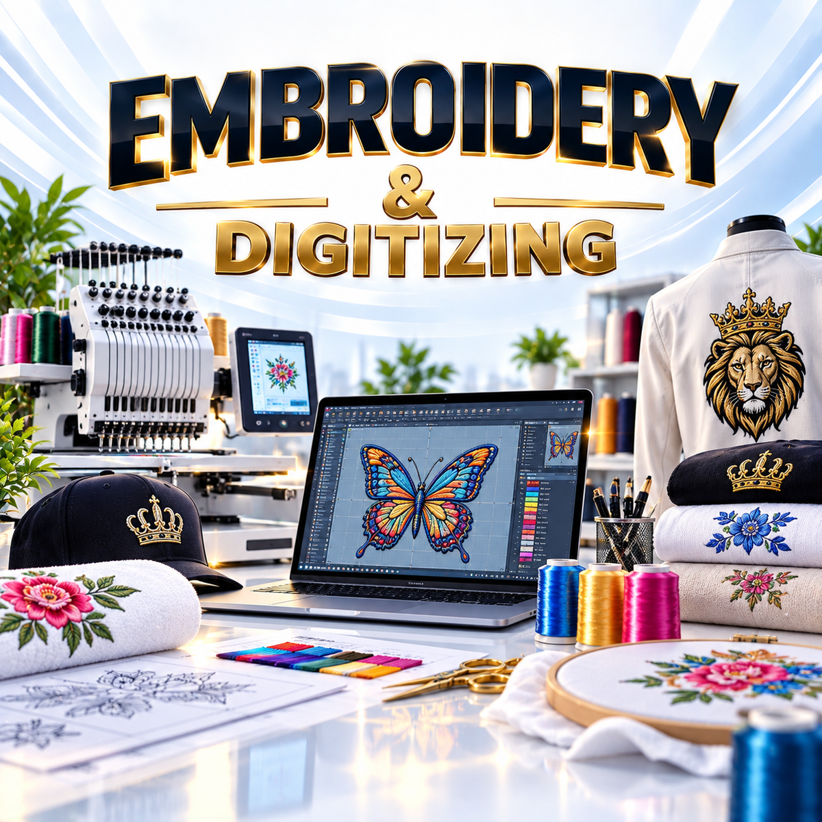 Embroidery & Digitizing