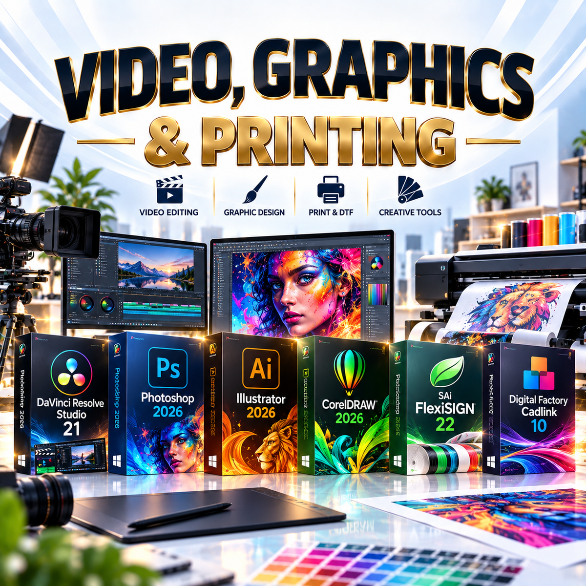 Video, Graphics & Printing