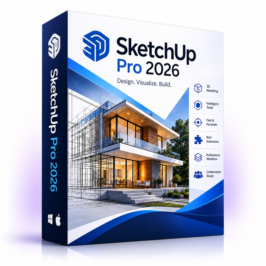 SketchUp Pro 2026 Full Version Lifetime (Instant Download) MacOS and Windows